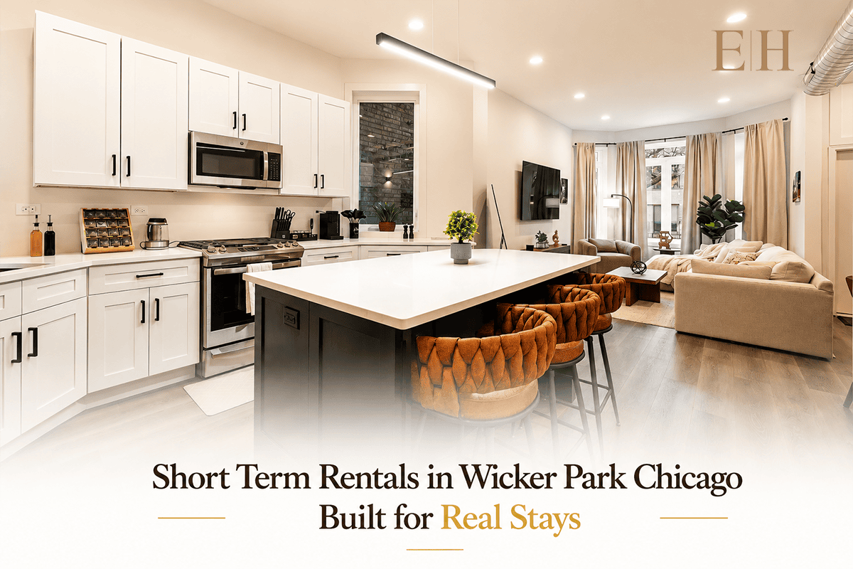 Short Term Rentals in Wicker Park Chicago Should Feel Like You Actually Live There