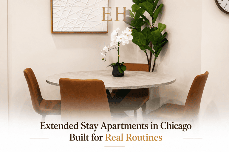 Extended Stay Apartments in Chicago Should Be Built for Real Routines
