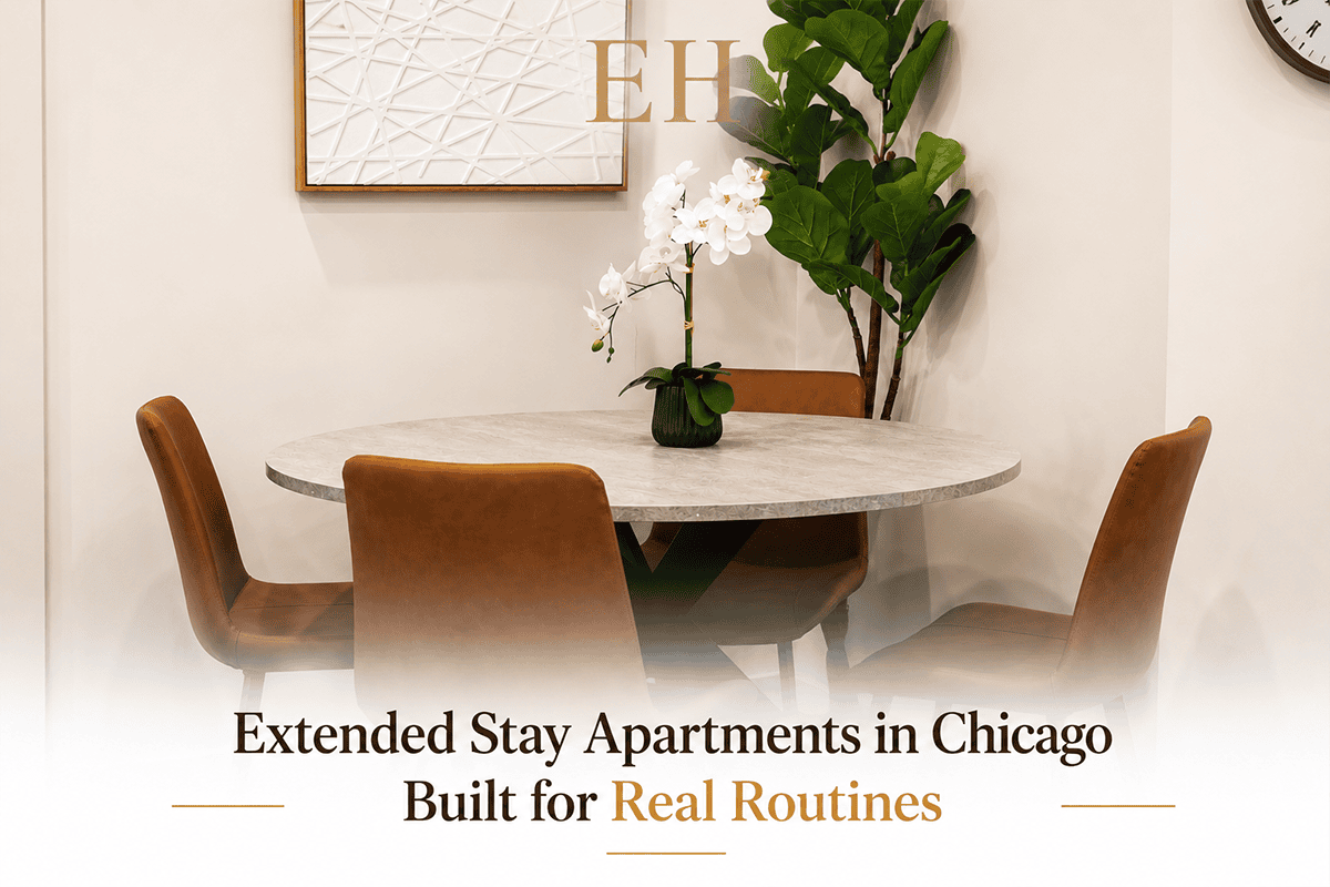 Extended Stay Apartments in Chicago Should Be Built for Real Routines